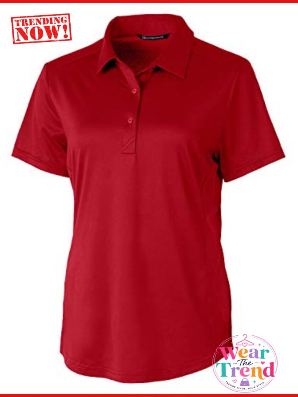 Cutter & Buck Prospect Polo DryTec UPF 50+ Moisture Wicking Athletic Golf Top